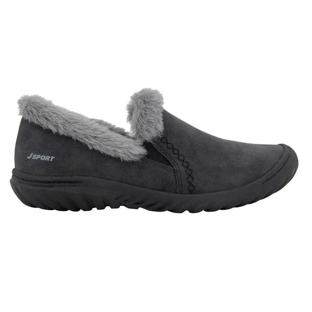 Jsport Women's Willa Faux Fur Slip-On