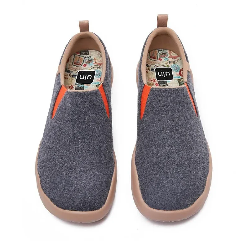 Cuenca Deep Grey Wool Women-US Local Delivery