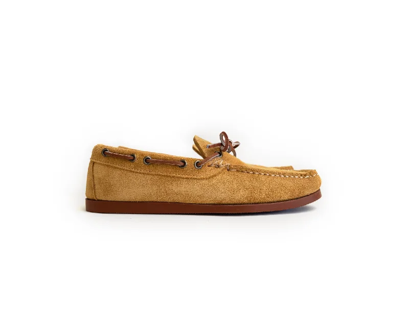 Camp Moc - Toast  Suede - Brick Sole