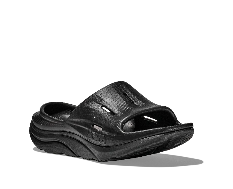 HOKA ORA RECOVERY ALL GENDER BLACK