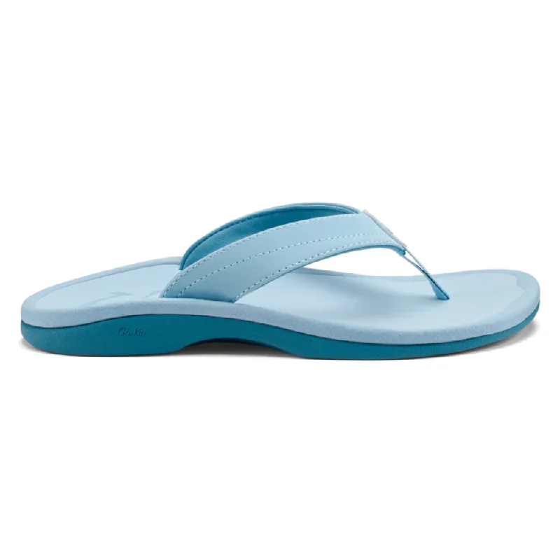 OluKai ‘Ohana Misty Blue Flip Flop Sandal (Women's)