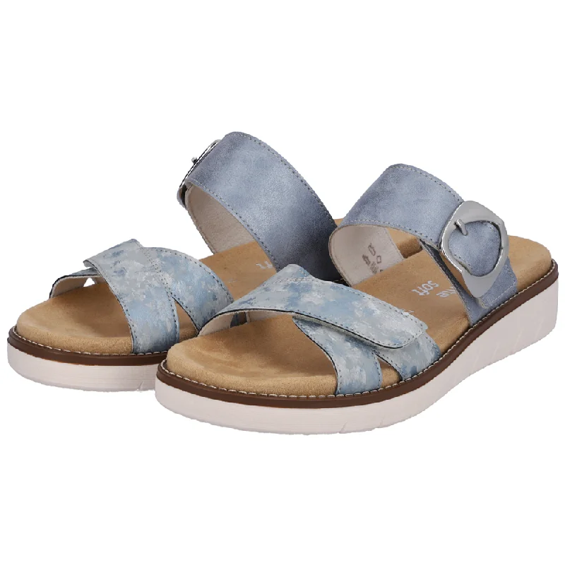 Remonte Jocelyn 48 Blue Leather Sandal (Women's)