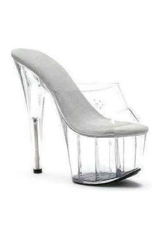 709-VANITY Platform Slide  | Clear Vinyl