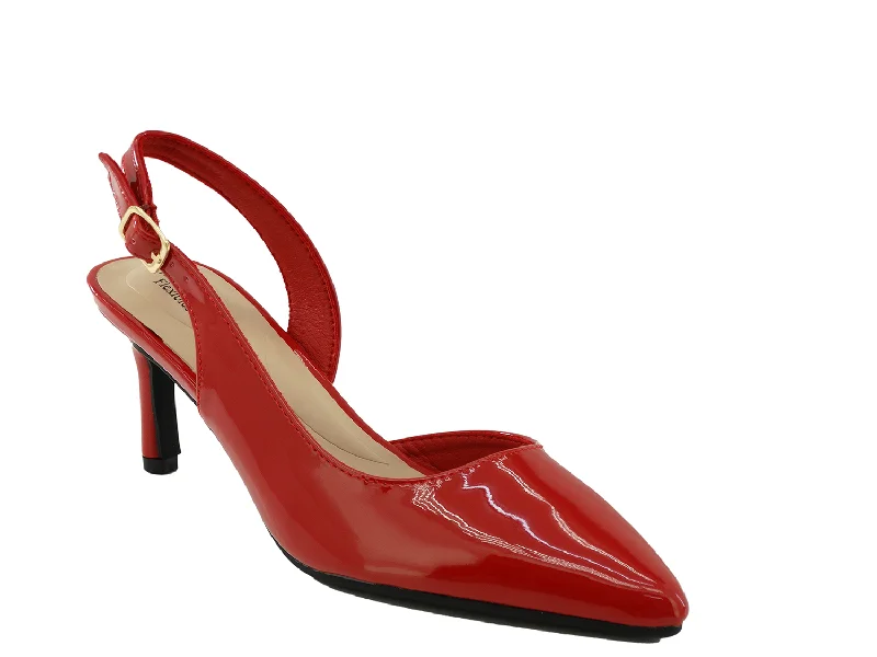 86730333, Pierre Dumas- Roxie-3- Ladies Shoes- Red