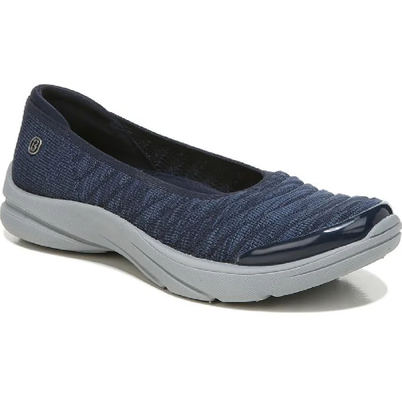 Bzees Womens Legato Knit Slip On Casual Shoes