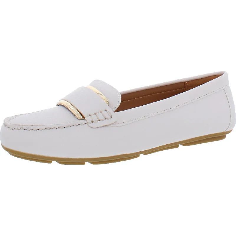 Calvin Klein Womens Leonie Slip On Flat Loafers