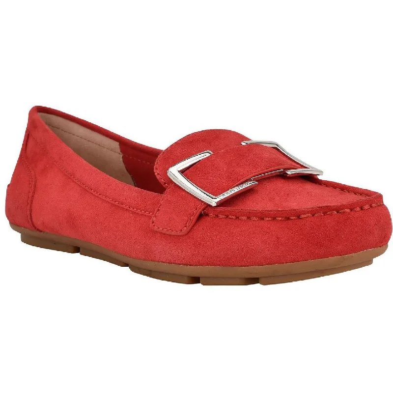 Calvin Klein Womens Lydia Slip On Flat Moccasins