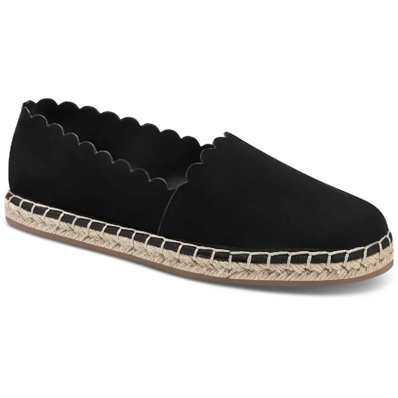 Charter Club Womens JOLIEE Faux Suede Slip On Espadrilles