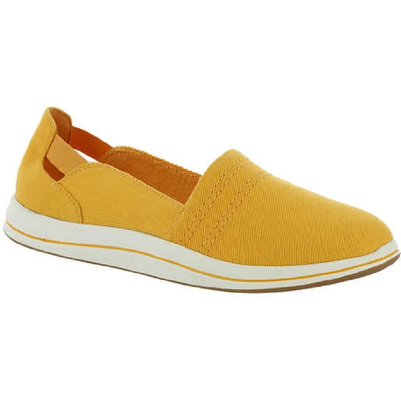 Clarks Cloudstepper Women's Breeze Step Canvas Slip-On EVA Casual Loafers