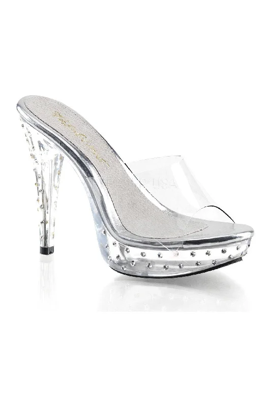 COCKTAIL-501SDT Platform Slide | Clear Vinyl