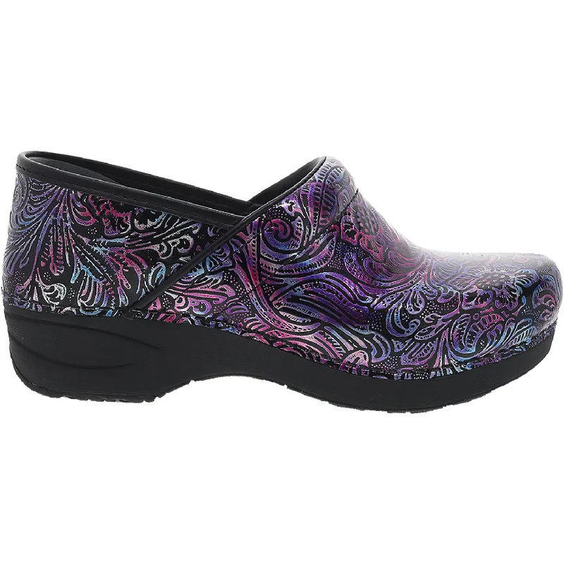 Women's Dansko XP 2.0 Engraved Floral Patent