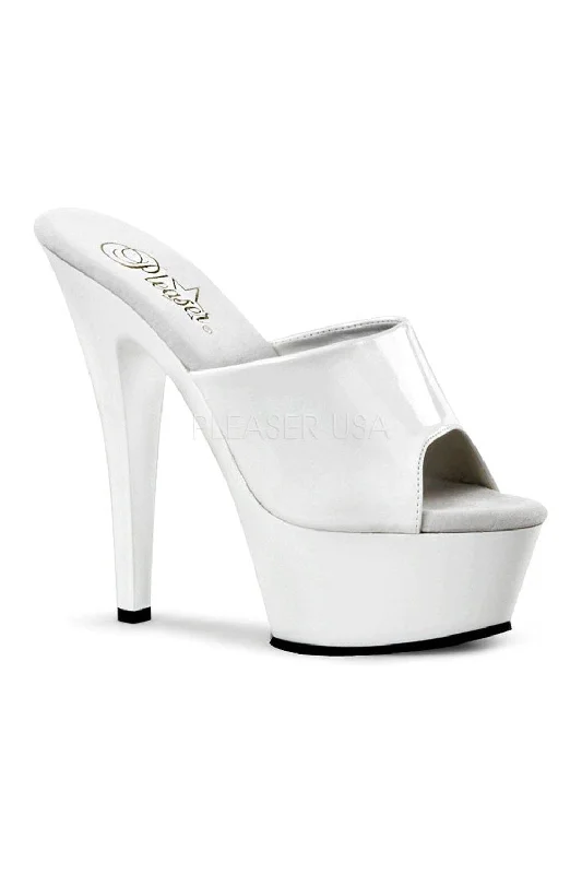 KISS-201 Platform Slide | White Patent