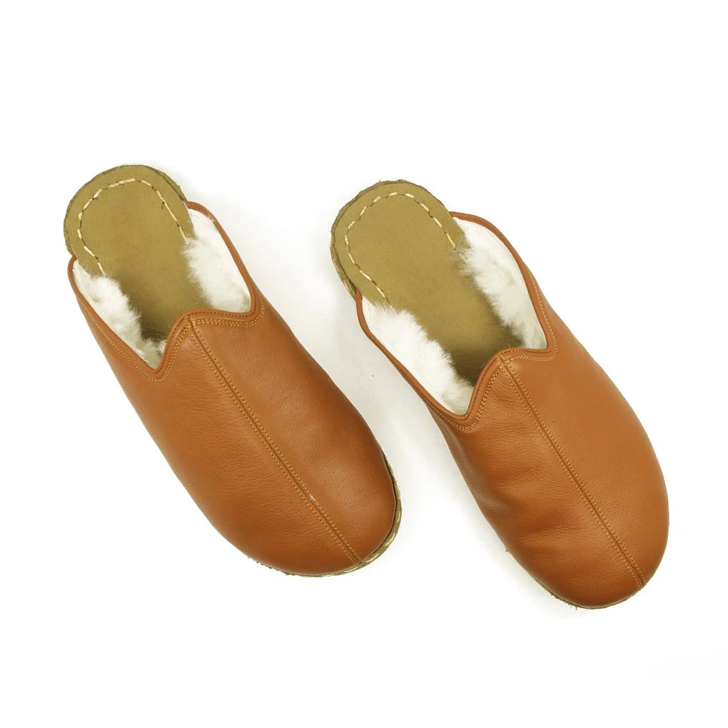 Sheepskin Brown Women's Slippers