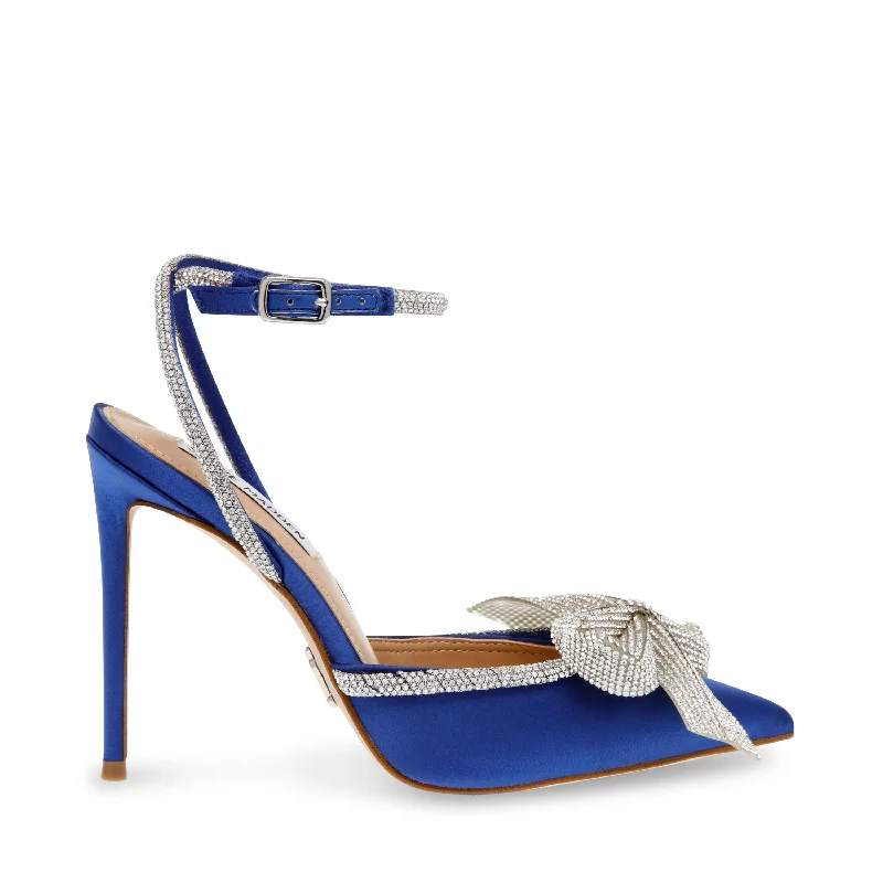 Vamonos Sandal BLUE SATIN