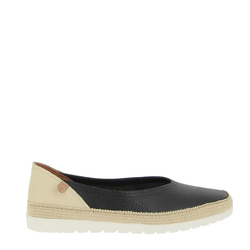 Verbenas Noelia Black Slip On