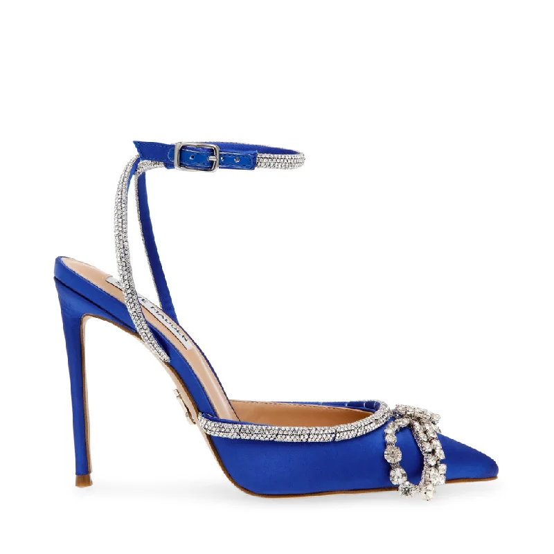 Vibrantly Sandal BLUE SATIN