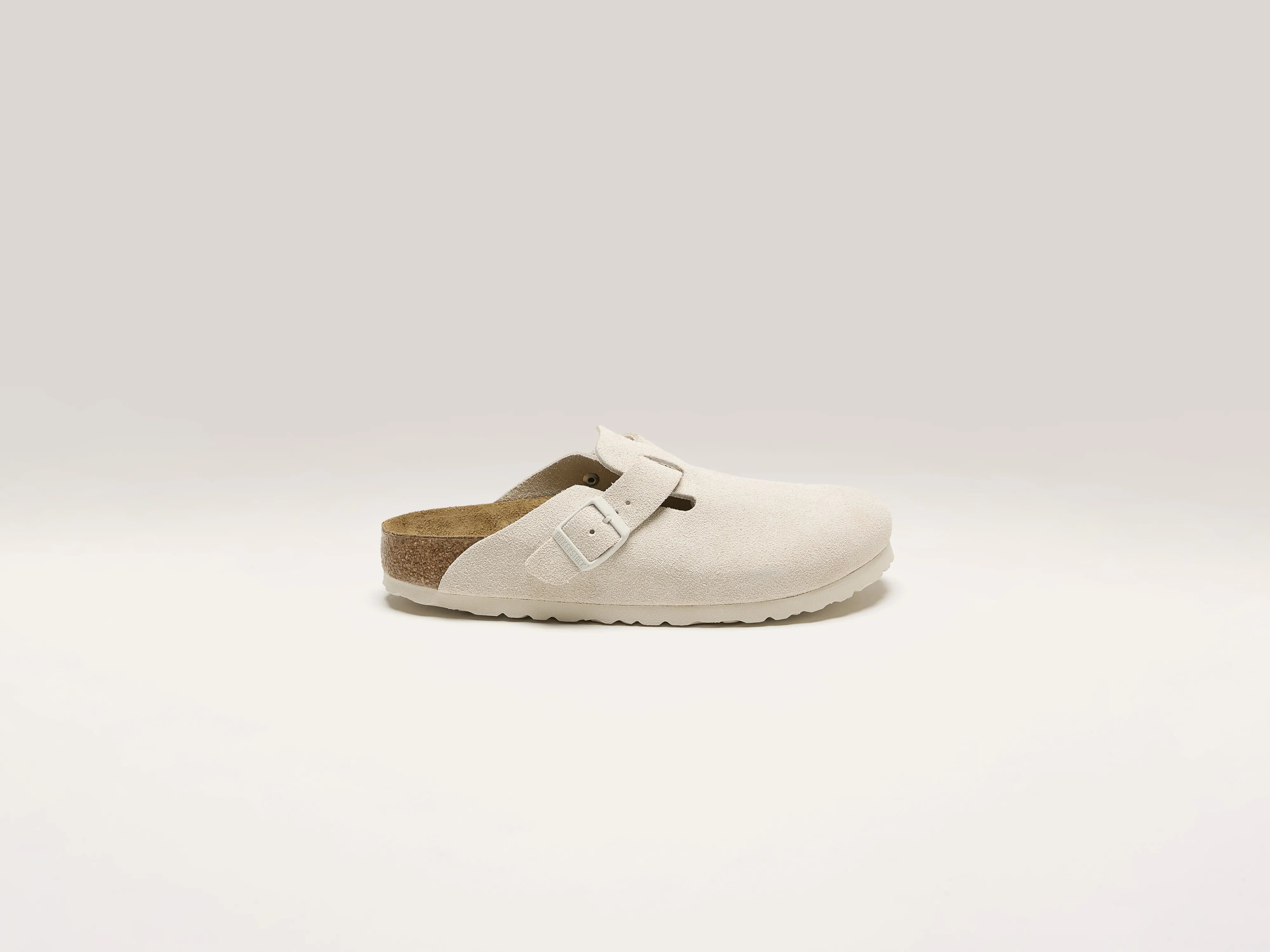 Boston Suede Leather for Women (242 / W / ANTIQUE WHITE)