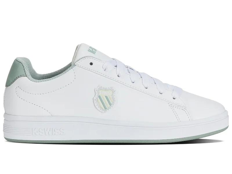 96599-134-M | COURT SHIELD | WHITE/CANARY GREEN/FROSTY GREEN