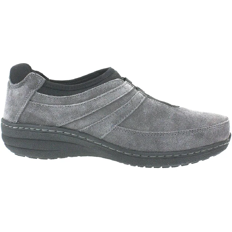 Women's Aetrex Kimber Charcoal Suede