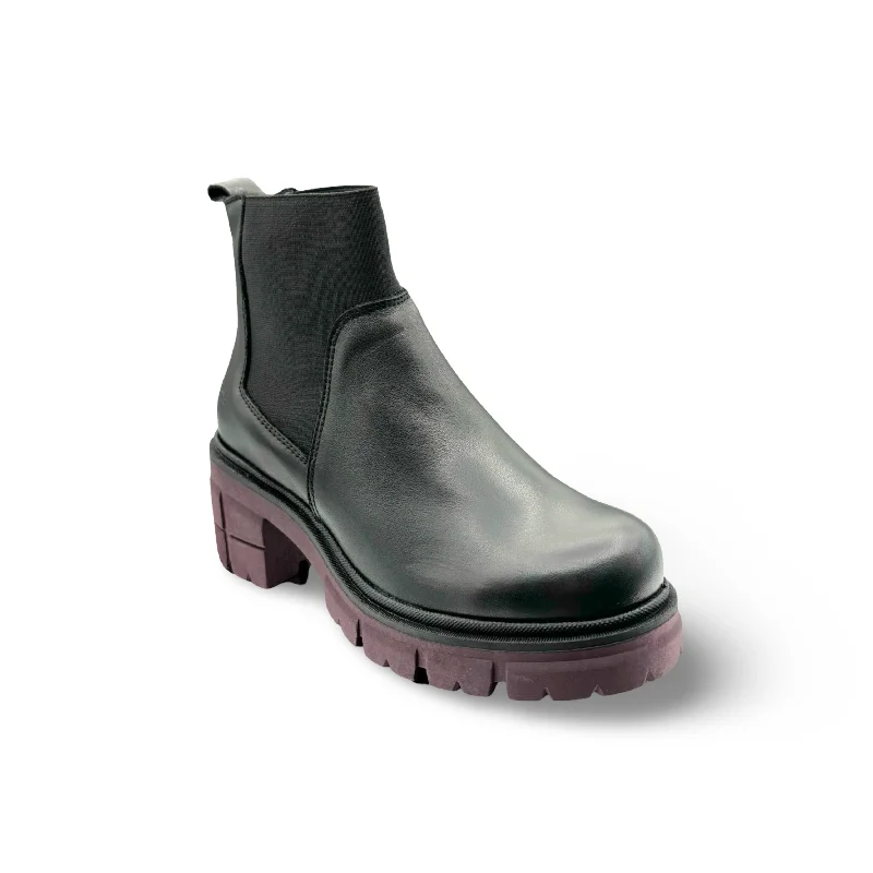 BIANC Black/Bordo WATERPROOF Boot