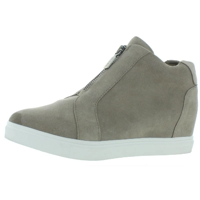 Blondo Womens Glenda Suede Wedge Sneaker