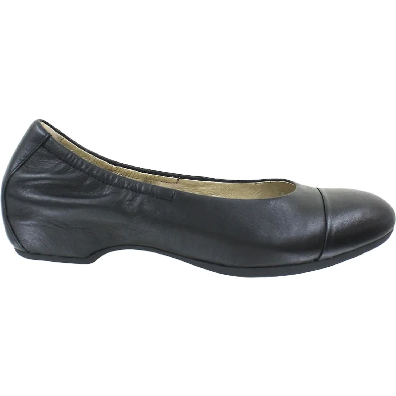 Women's Dansko Lisanne Black Milled Nappa Leather