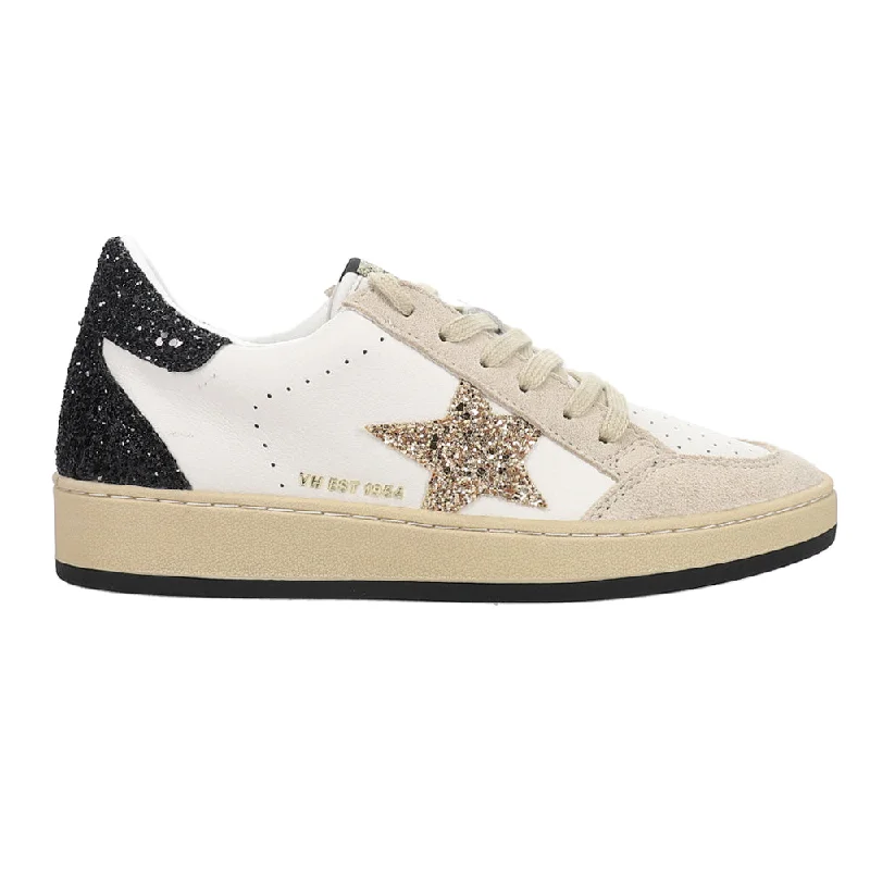 Denisse Glitter Lace Up Sneakers