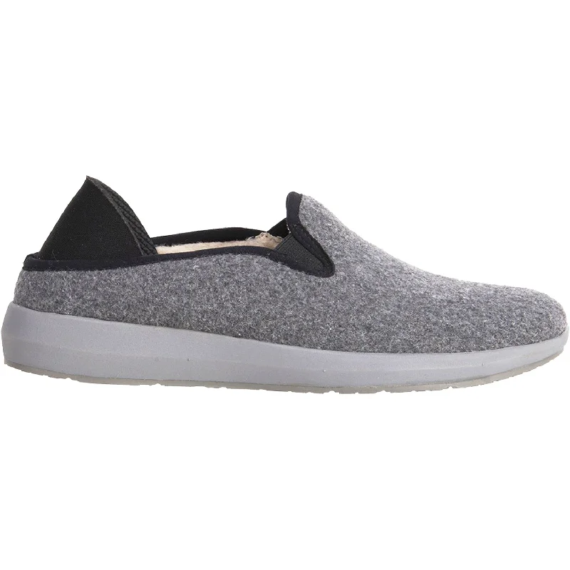 Women's Earth Guru Light Grey Wool