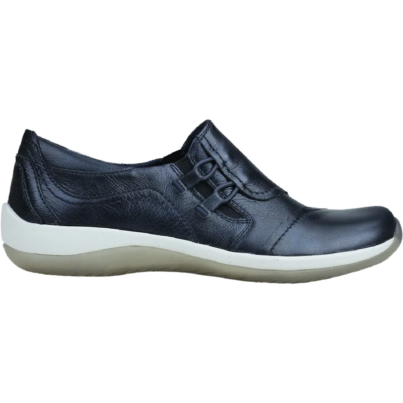 Women's Earth Hawk Navy Leather