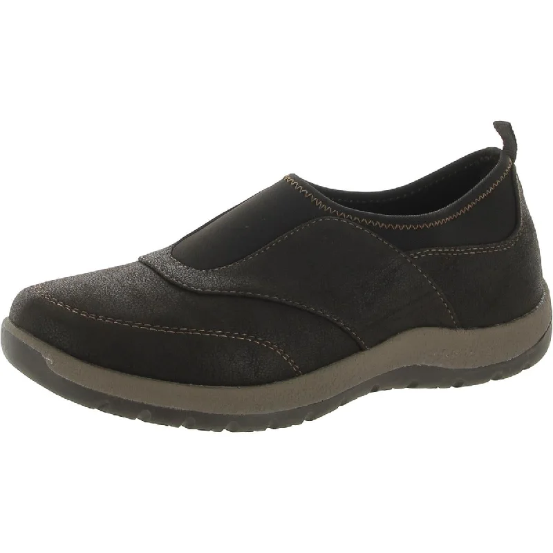 Eastland Womens Loretta Leather Lifestyle Slip-On Sneakers