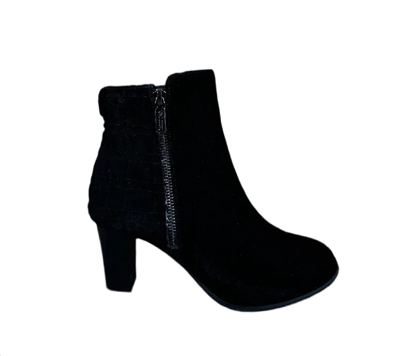 Faith Black Suede WATERPROOF Boot