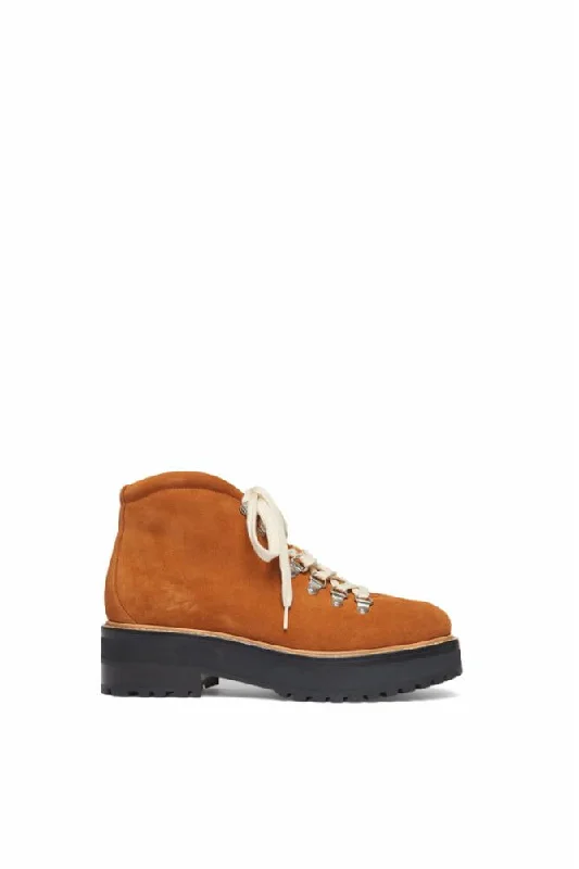 Kash Boot in Cashew Shearling & Leather