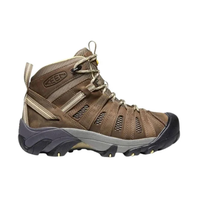 KEEN Women's Voyageur Mid Boot - Brindle/Custard