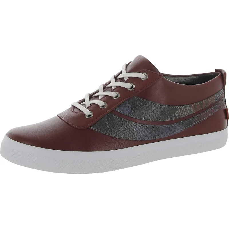 Marc Joseph Womens Bowery Leather Lifestyle Casual and Fashion Sneakers