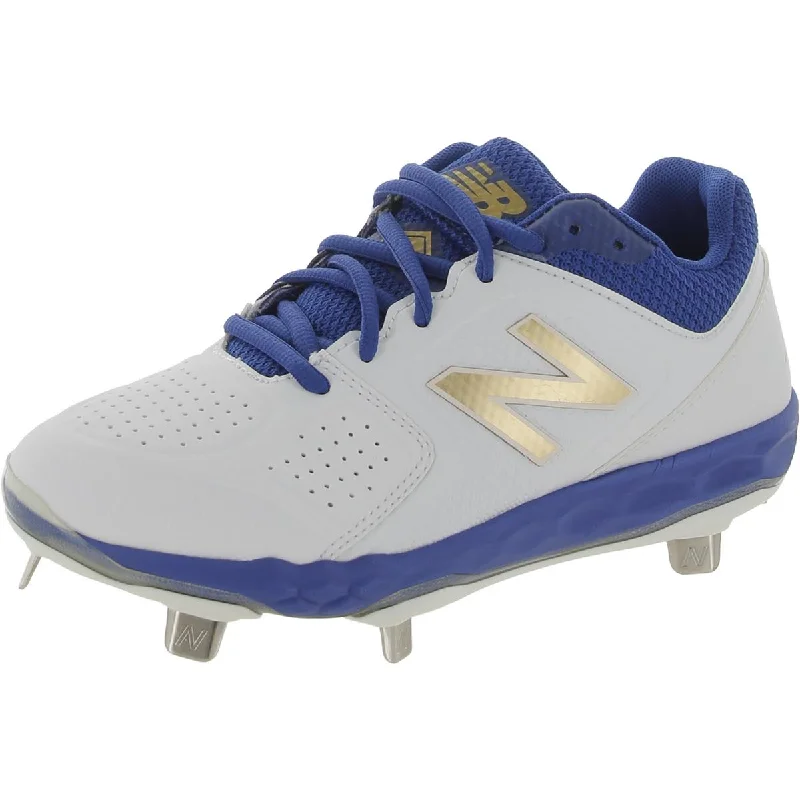 New Balance Womens Velo Faux Leather Slow Pitch Cleats