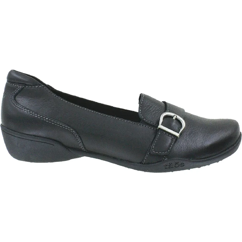 Women's Taos Upp Black Leather