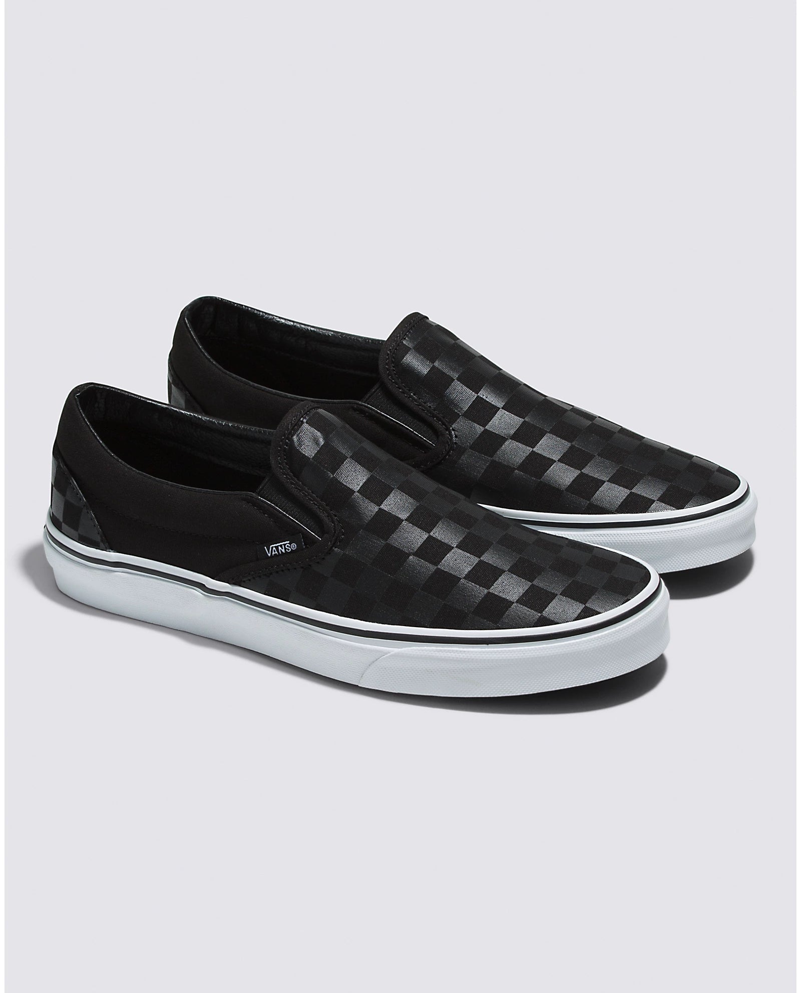 Vans - Classic Checkerboard Slip-on Black/Black