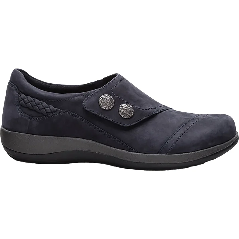 Women's Aetrex Karina Navy Nubuck