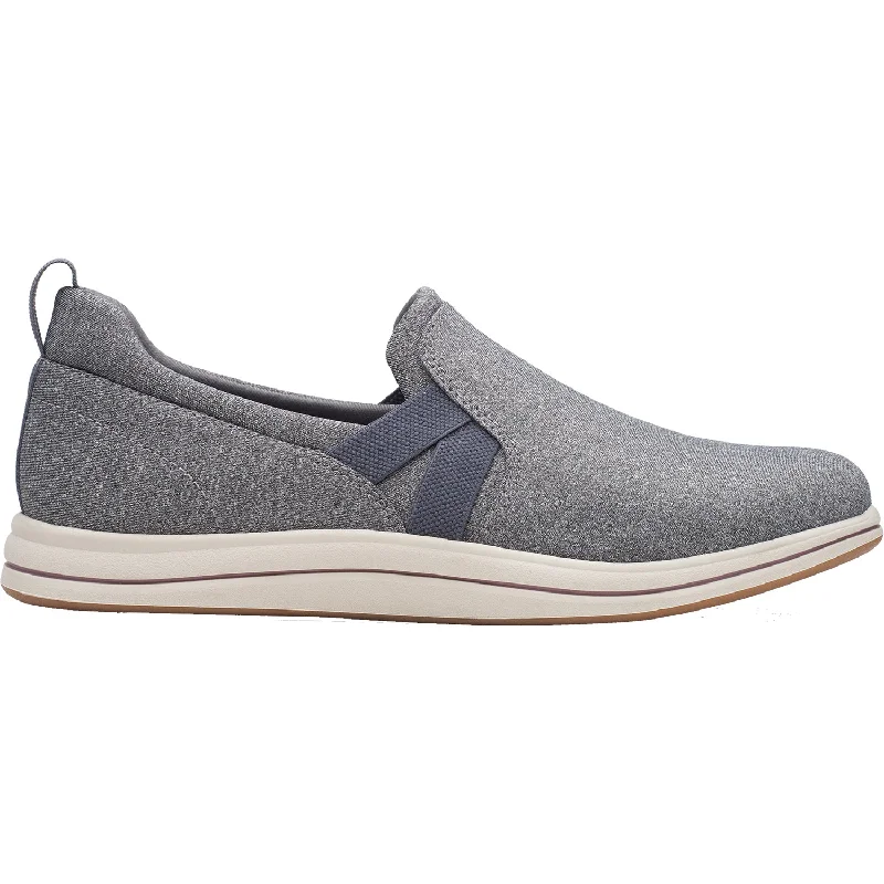 Women's Clarks Breeze Bali Dark Grey Fabric