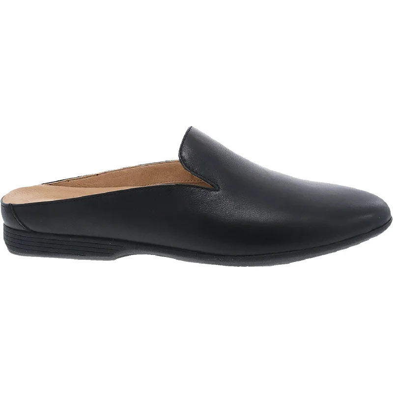 Women's Dansko Lexie Black Milled Nappa Leather