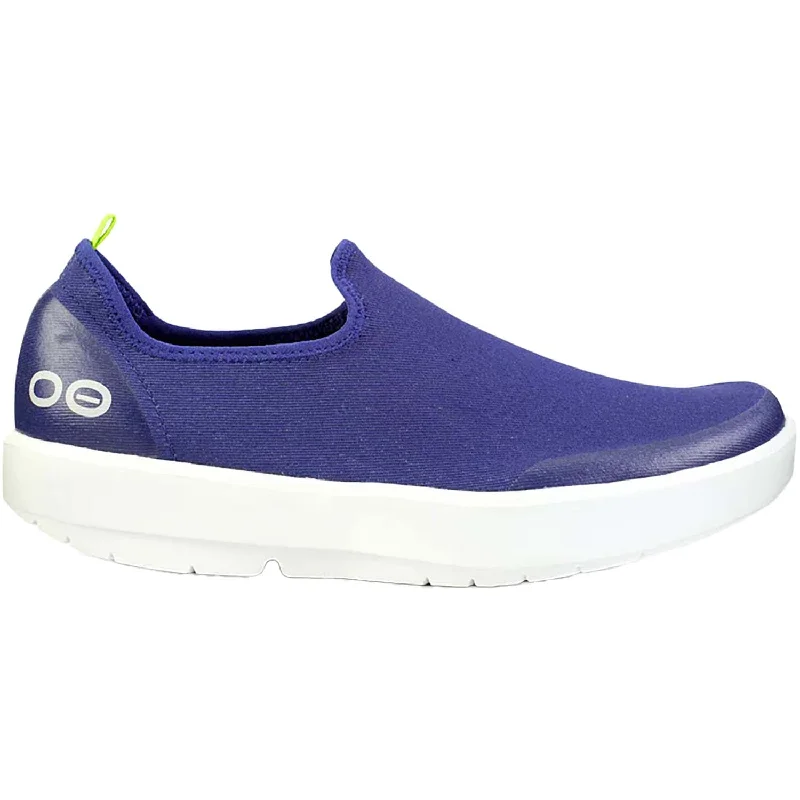 Women's OOFOS OOMG EEZEE Navy Synthetic